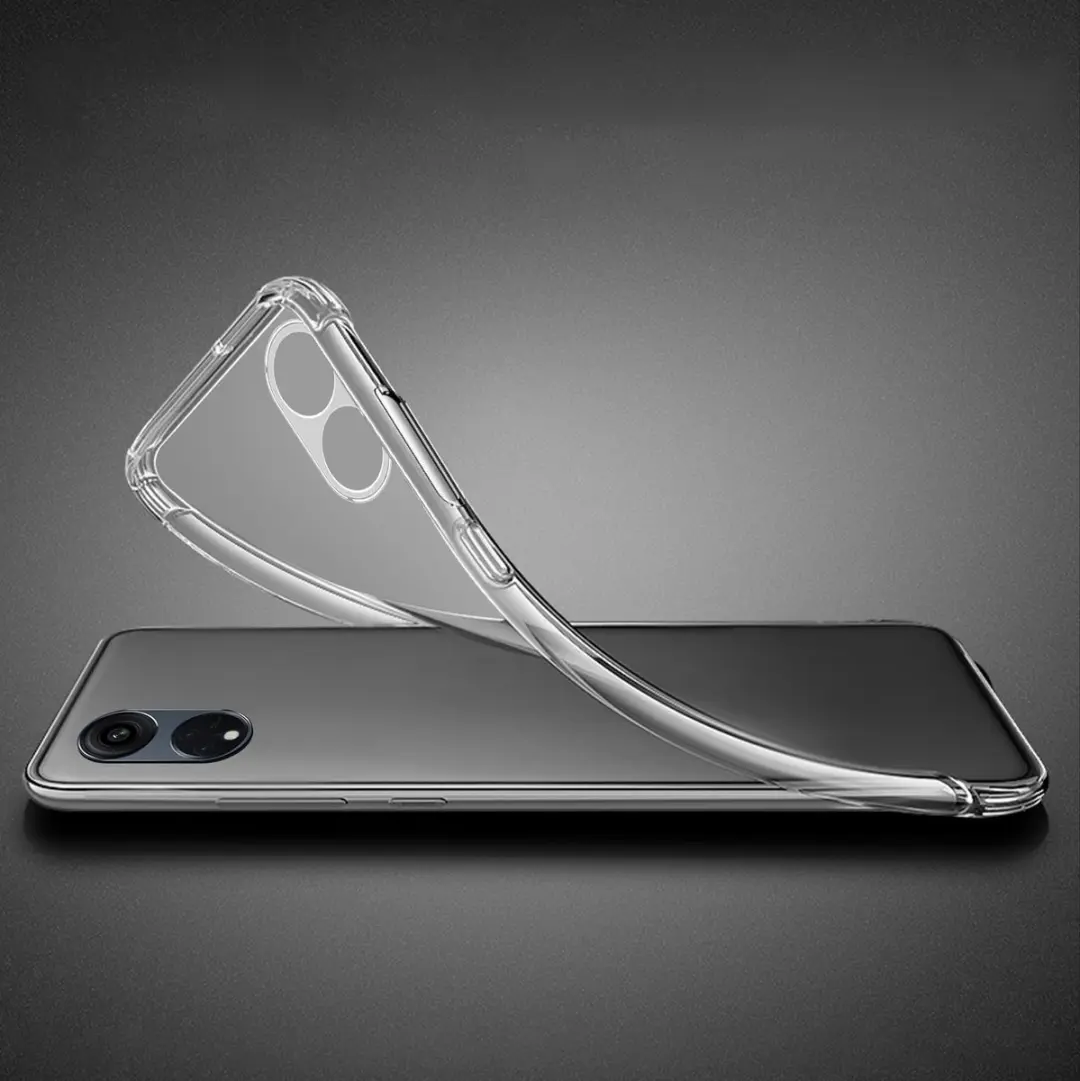 Fonu Transparant Siliconen Hoesje Oppo A38 11330