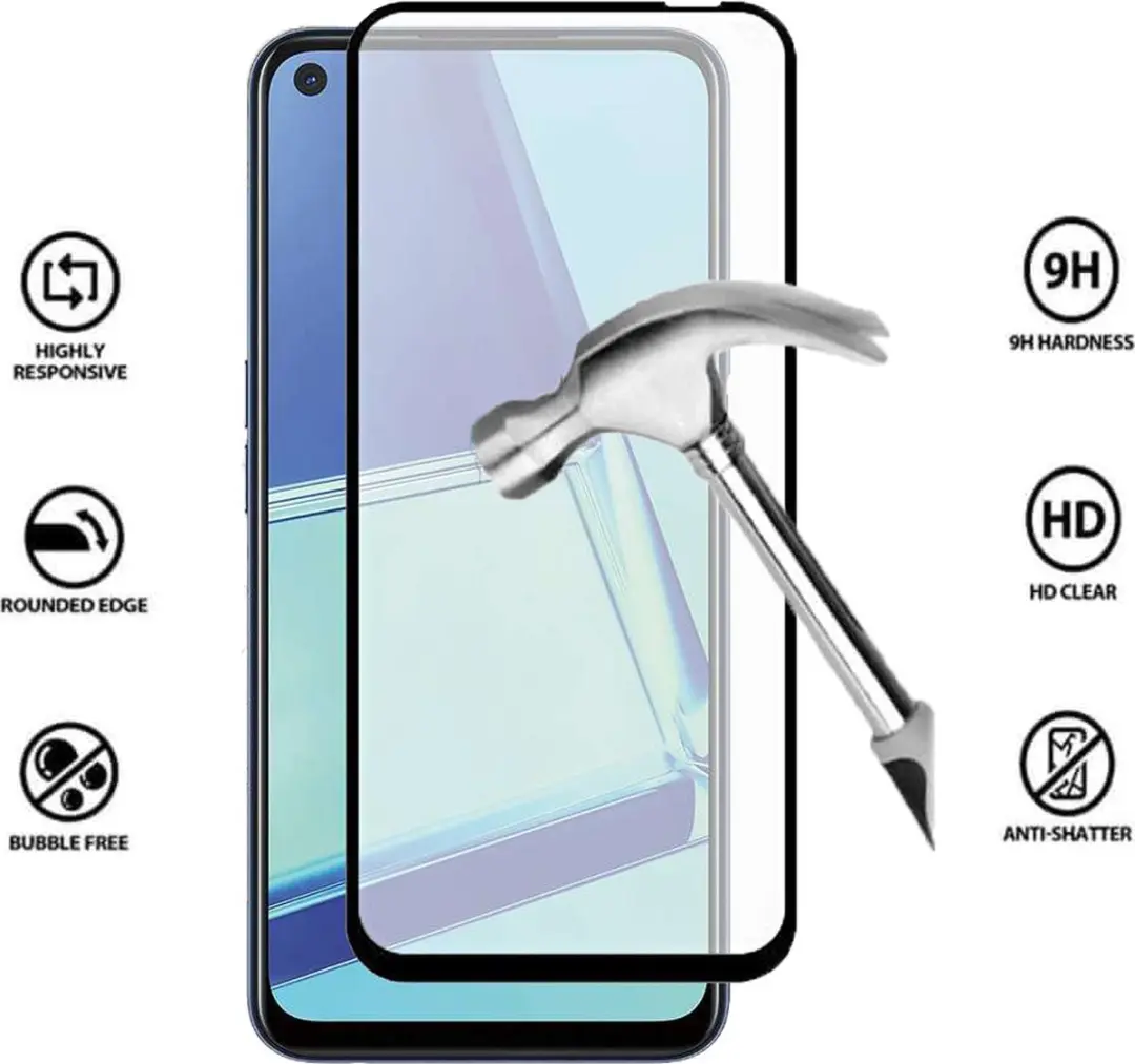 Fonu Fullcover Beschermglas Oppo A92/A72/A52