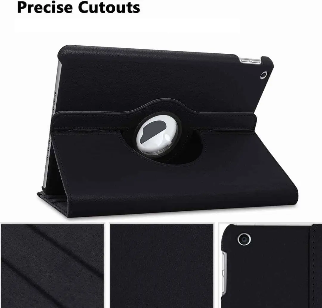 Fonu.nl iPad 7/8/9 Hoes 10.2" - 360° Draaibaar - Zwart