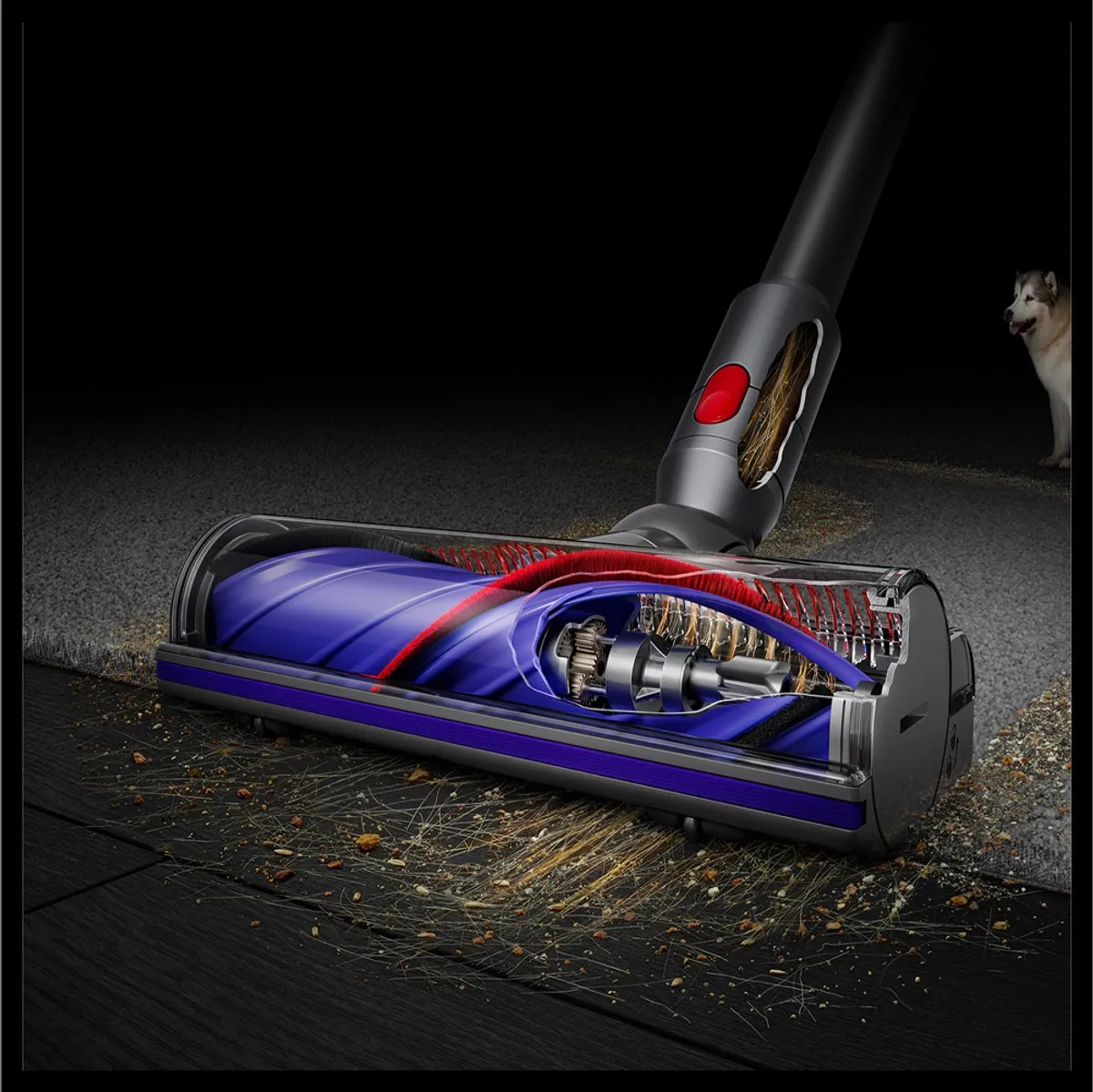 Dyson V10 Cyclone Submarine - Steelstofzuiger met dweilfunctie - Koper - 150 Air Watts - Lange batterijduur