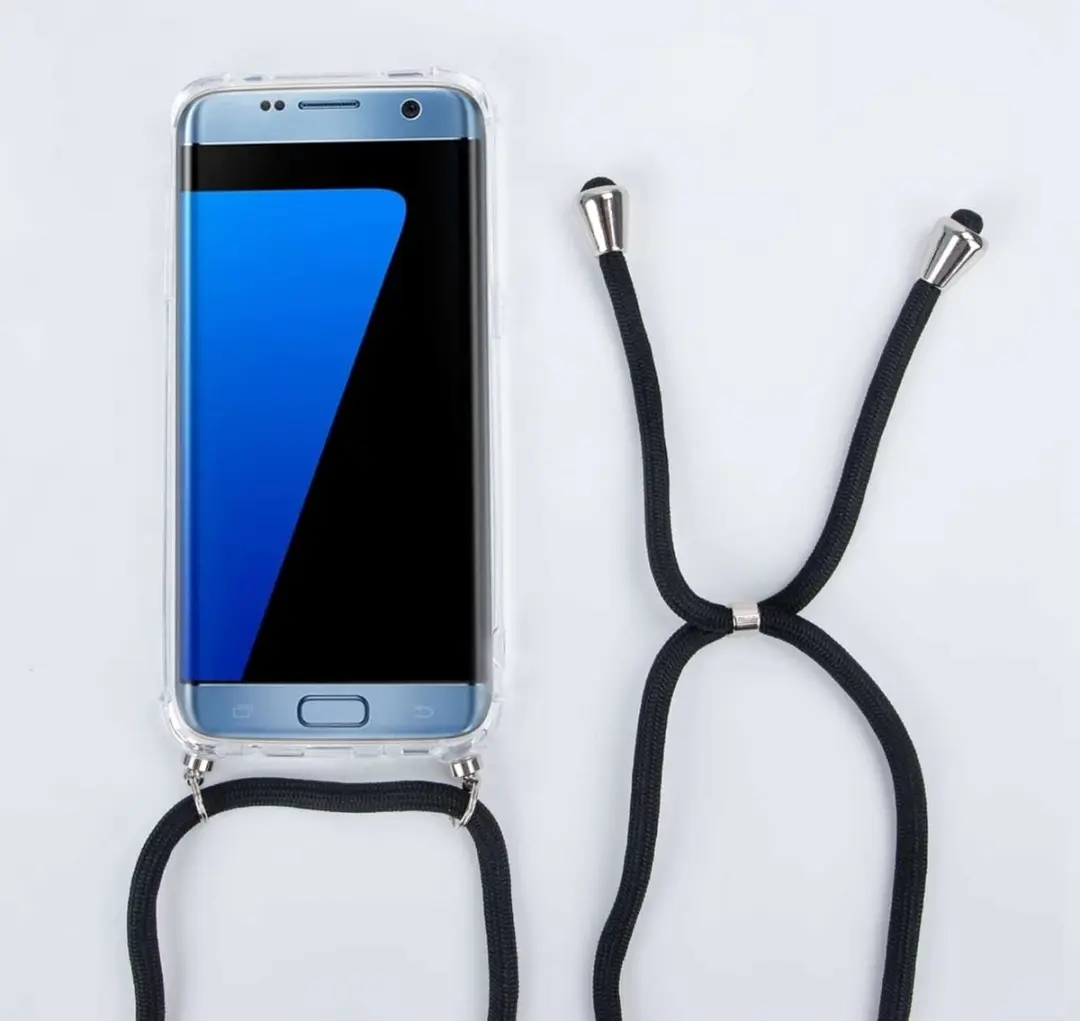 Fonu Siliconen Anti-Shock Backcase S7 Edge - Transparant