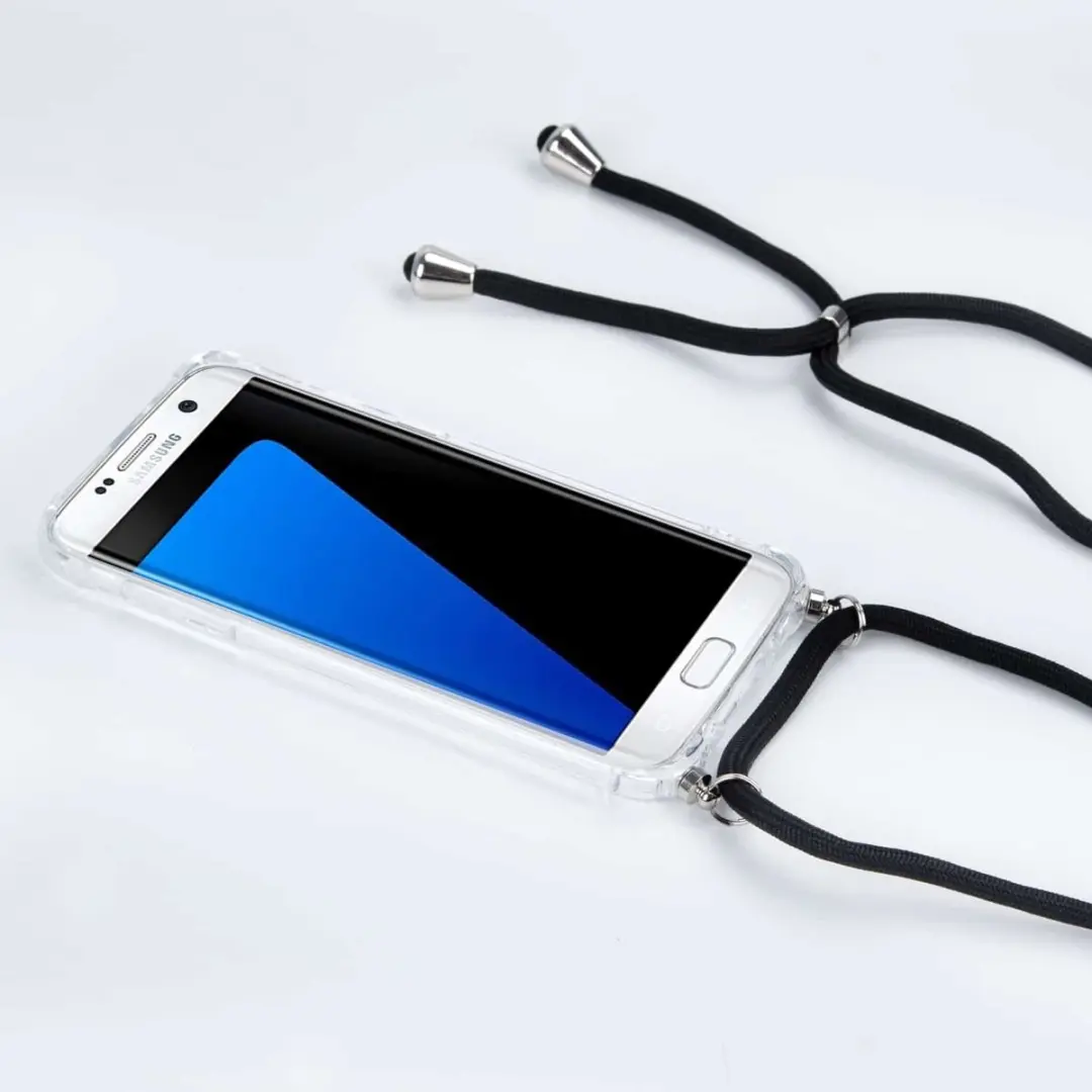 Fonu Siliconen Anti-Shock Backcase S7 Edge - Transparant