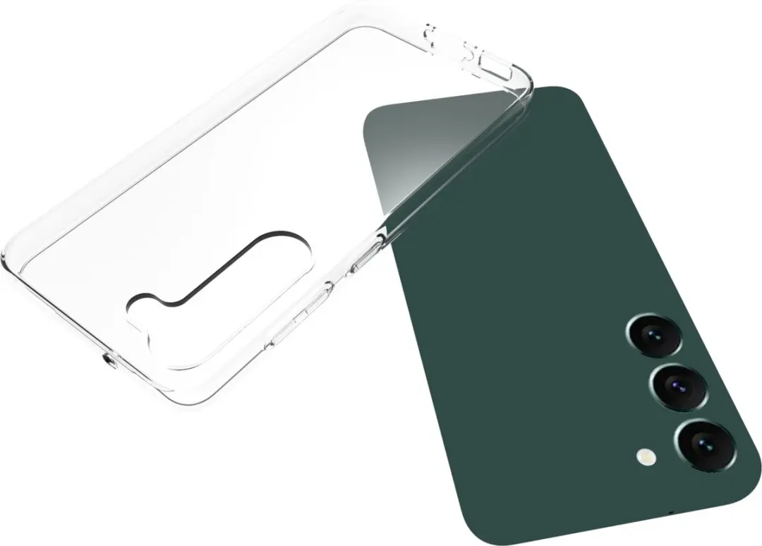 Fonu Transparant Siliconen Hoesje S23+ - 11060