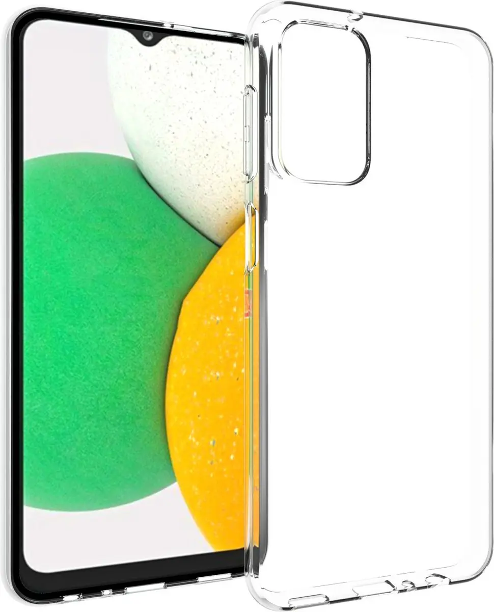 Fonu Transparant Siliconen Hoesje Samsung Galaxy A23