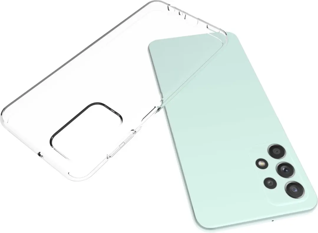 Fonu Transparant Siliconen Hoesje Samsung Galaxy A23 - 11053