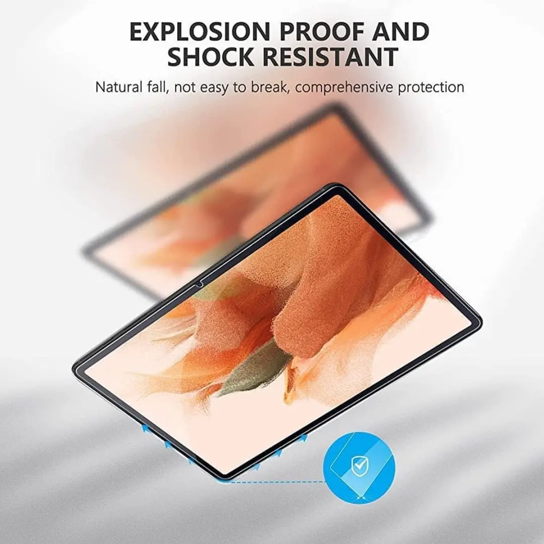 Fonu Glazen Screen Protector Samsung Galaxy S9+/S8+/S7 FE/S7+ - 12.4" - Transparant