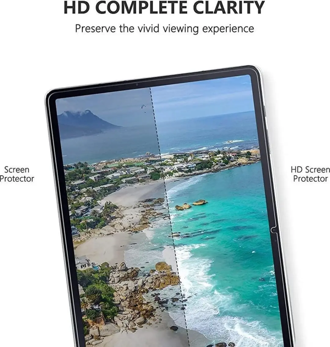 Fonu Glazen Screen Protector Samsung Galaxy S9+/S8+/S7 FE/S7+ - 12.4" - Transparant - afbeelding 6 van 6