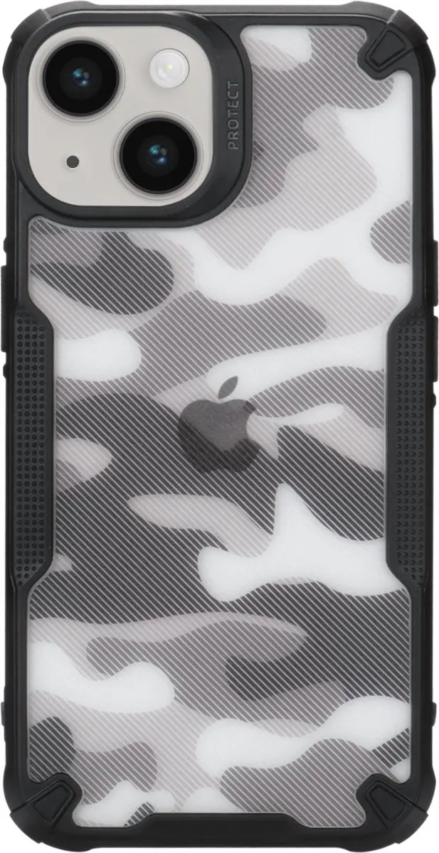 Fonu Hybrid X Camo Hoesje iPhone 14/13 - Camouflage