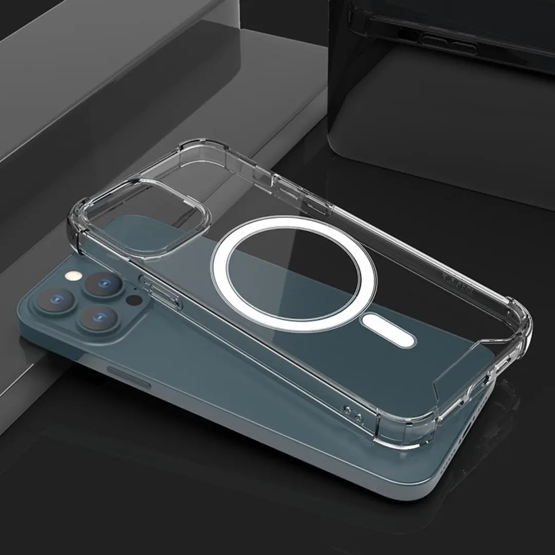Fonu iPhone 13 Pro Hoesje Transparant - MagSafe