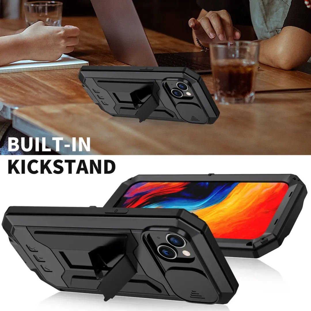 Fonu Stofdicht Hoes iPhone 14 Plus - Zwart