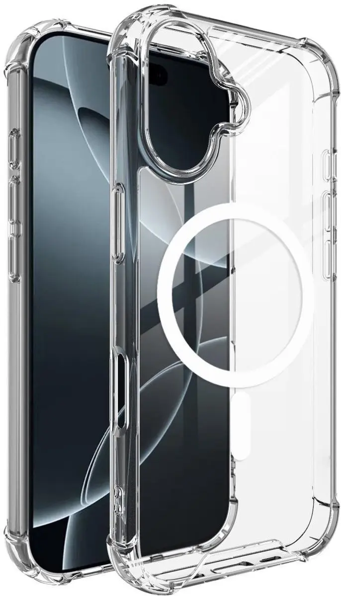 Fonu iPhone 17 Hoesje Transparant MagSafe 13571
