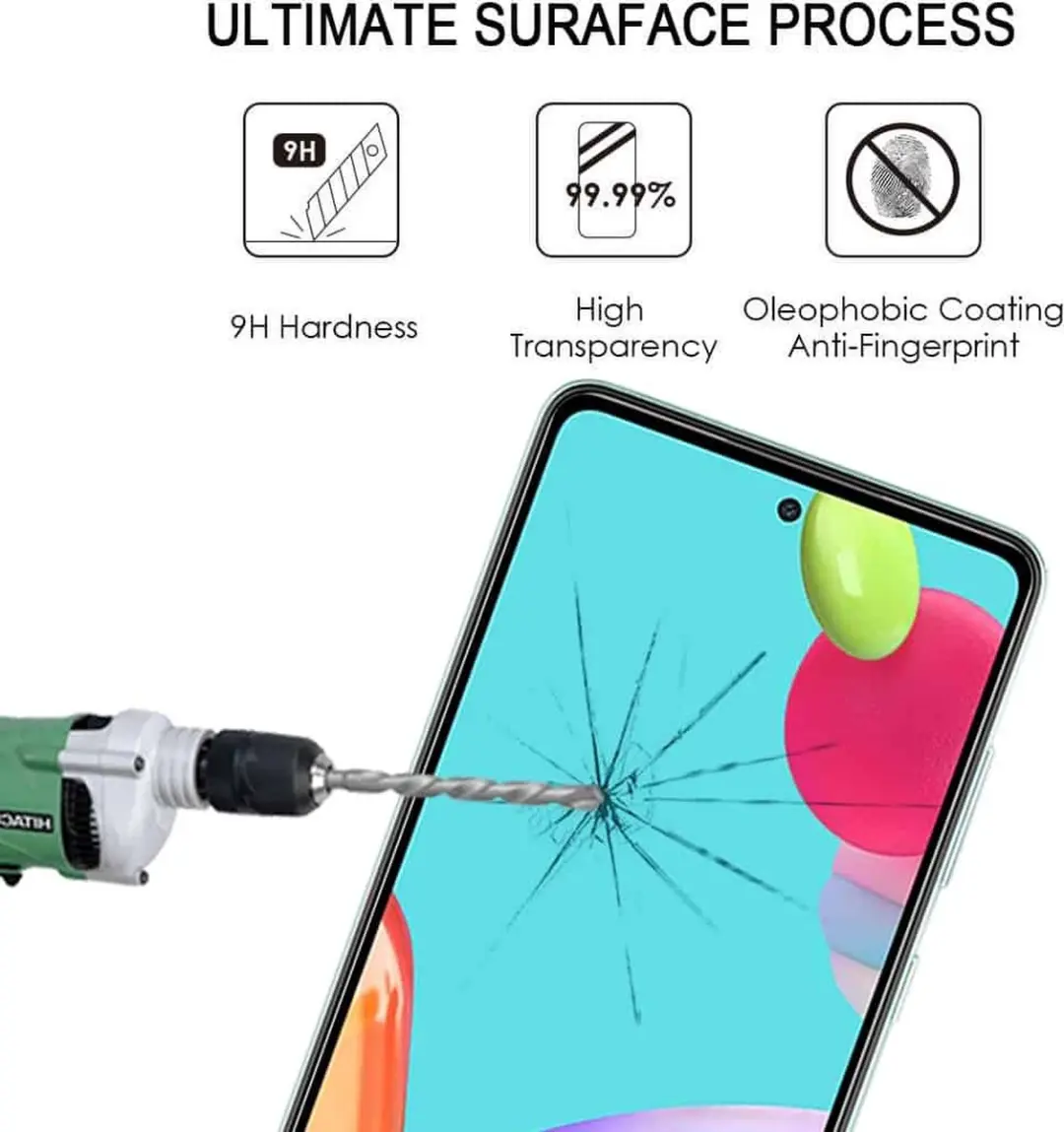 Fonu Fullcover Glas Screen Protector Samsung Galaxy A52s