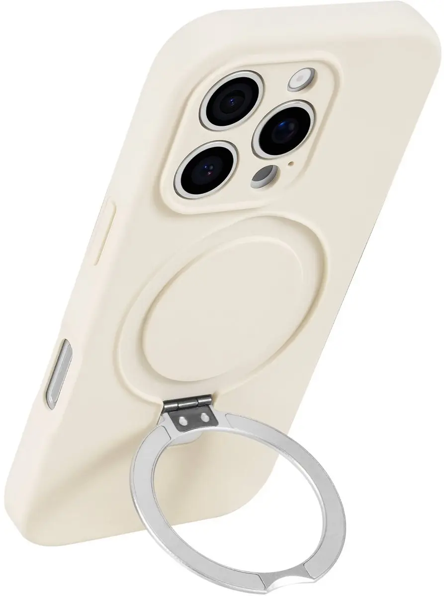 Fonu iPhone 16 Pro Hoesje - Beige - MagSafe - afbeelding 6 van 6