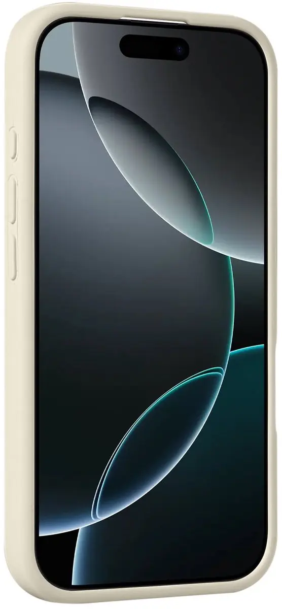 Fonu iPhone 16 Pro Hoesje - Beige - MagSafe