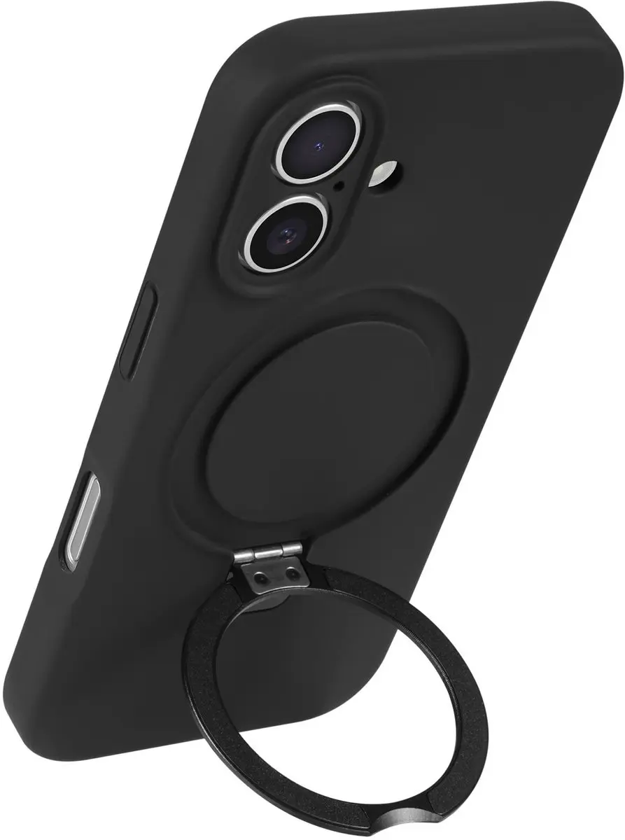 Fonu iPhone 16 Hoesje - MagSafe - Zwart