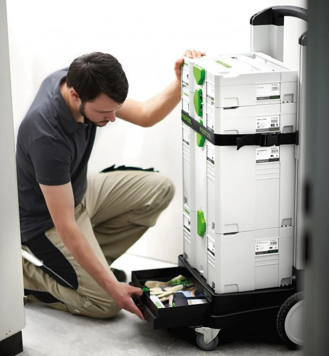 Festool SYS-Roll 100 Troller Classic - Grijs - afbeelding 6 van 6