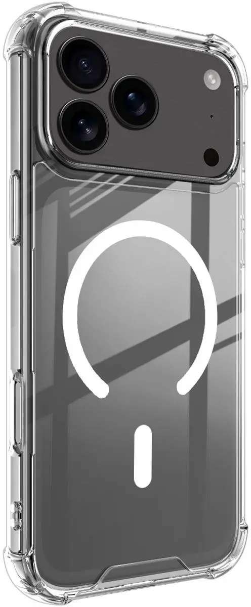 Fonu iPhone 17 Pro Max Hoesje Transparant - MagSafe 13574