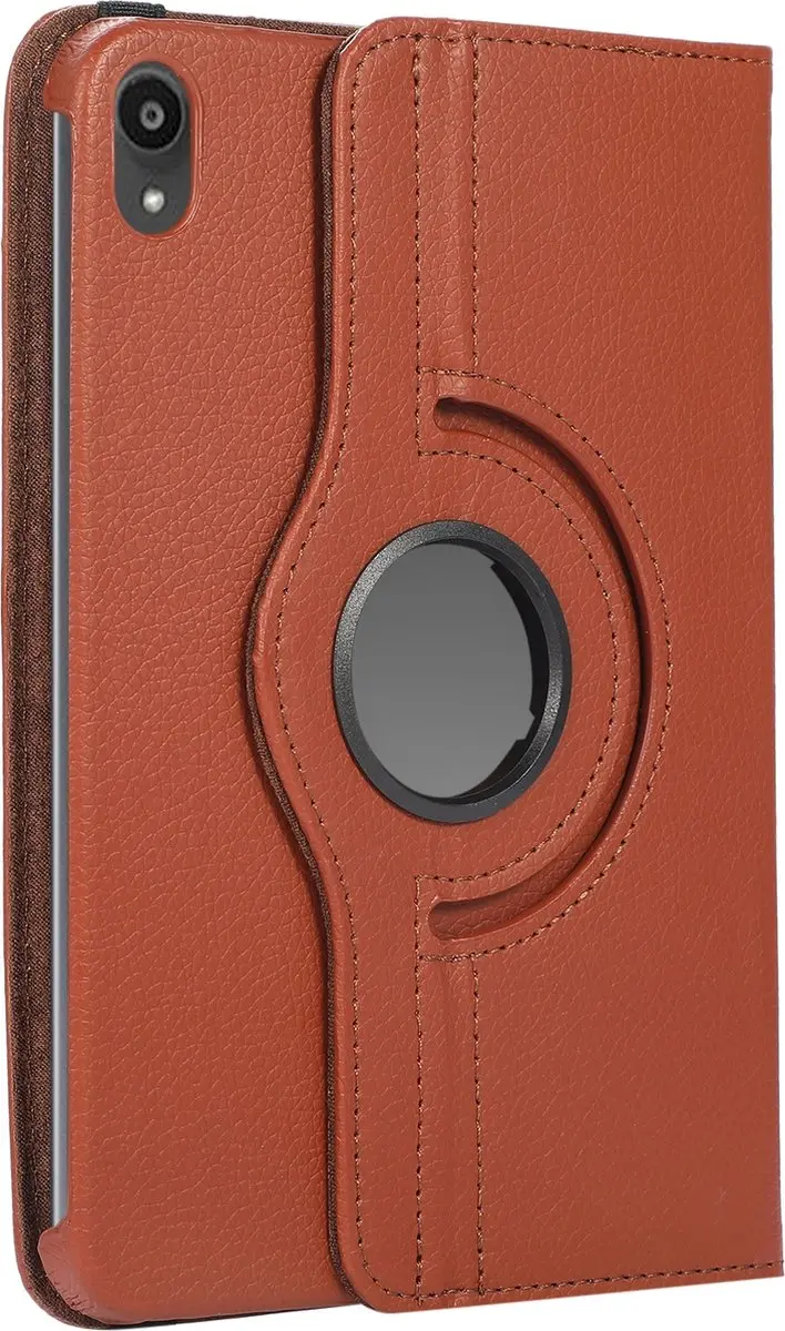 Fonu.nl iPad Mini 6/7 Hoes - 8.3 Inch - Bruin - 360° Draaibaar