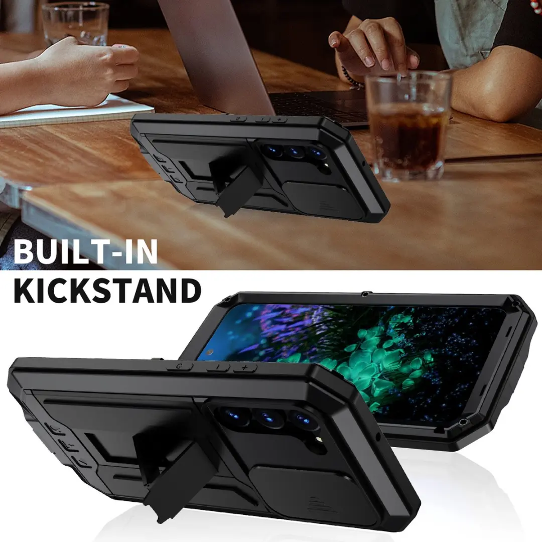 Fonu Stofdicht Hoes Samsung Galaxy S23+ - Zwart