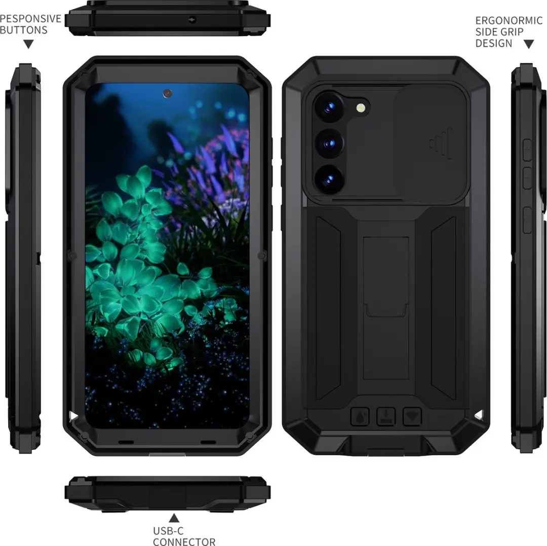 Fonu Stofdicht Hoes Samsung Galaxy S23+ - Zwart
