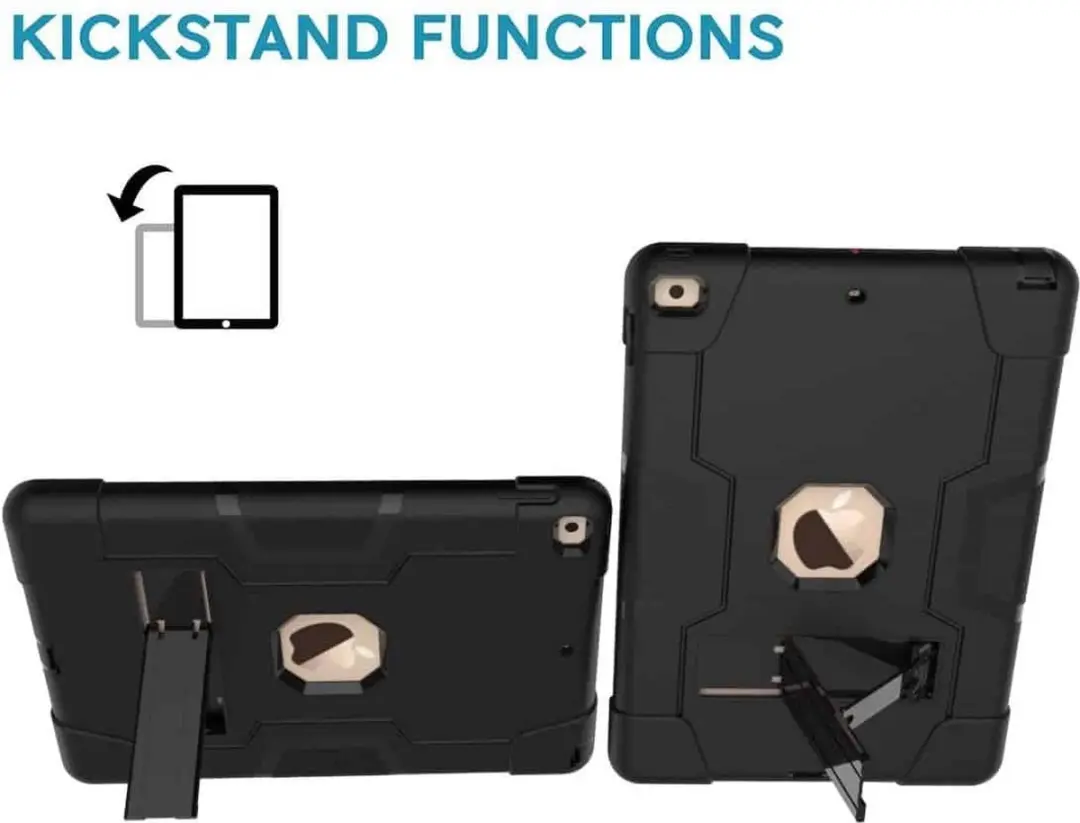 Fonu.nl iPad Hoes 10.2" 9/8/7e Gen - Zwart