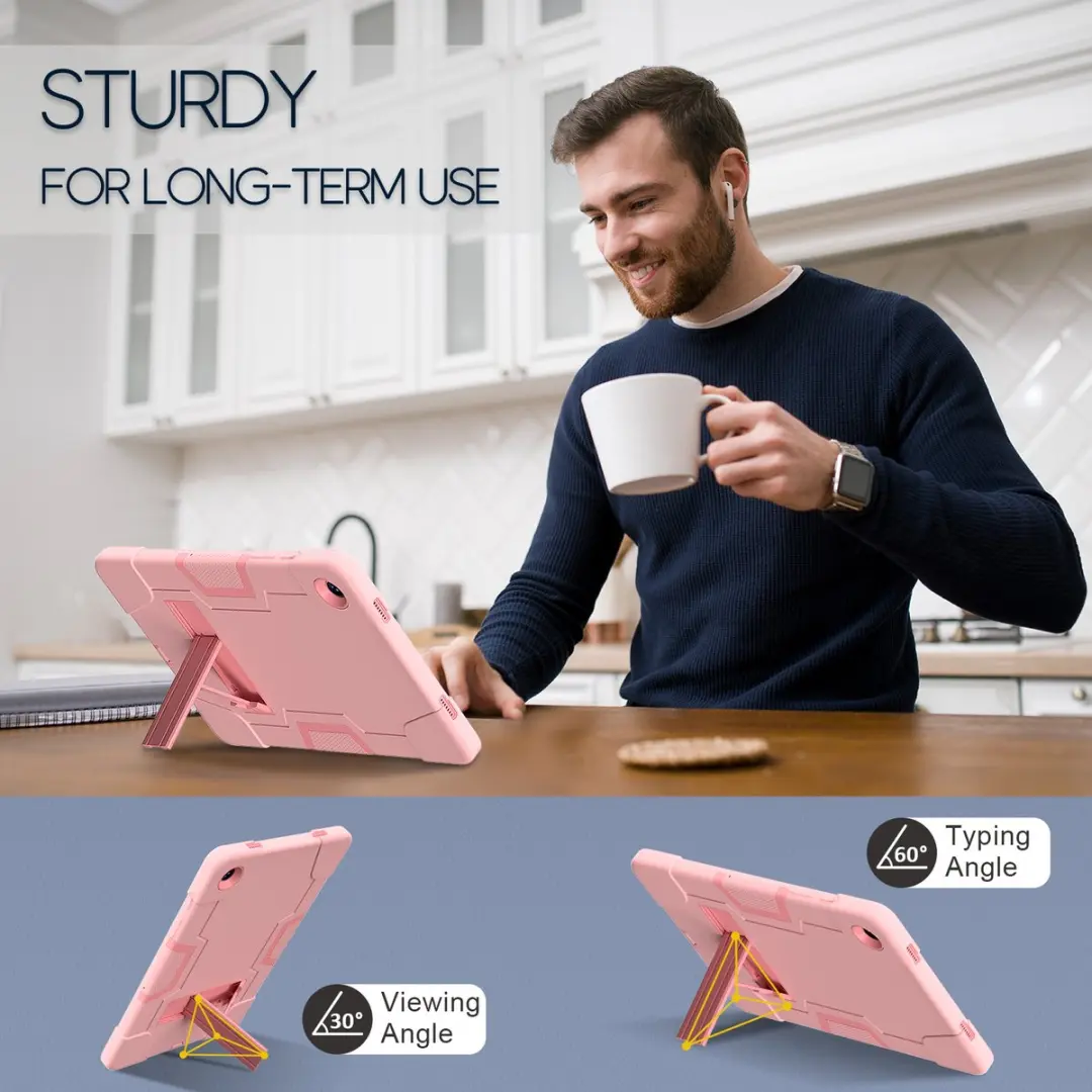 Fonu.nl Hoes Samsung Galaxy Tab A9/A11 Plus 11 Inch - Roze