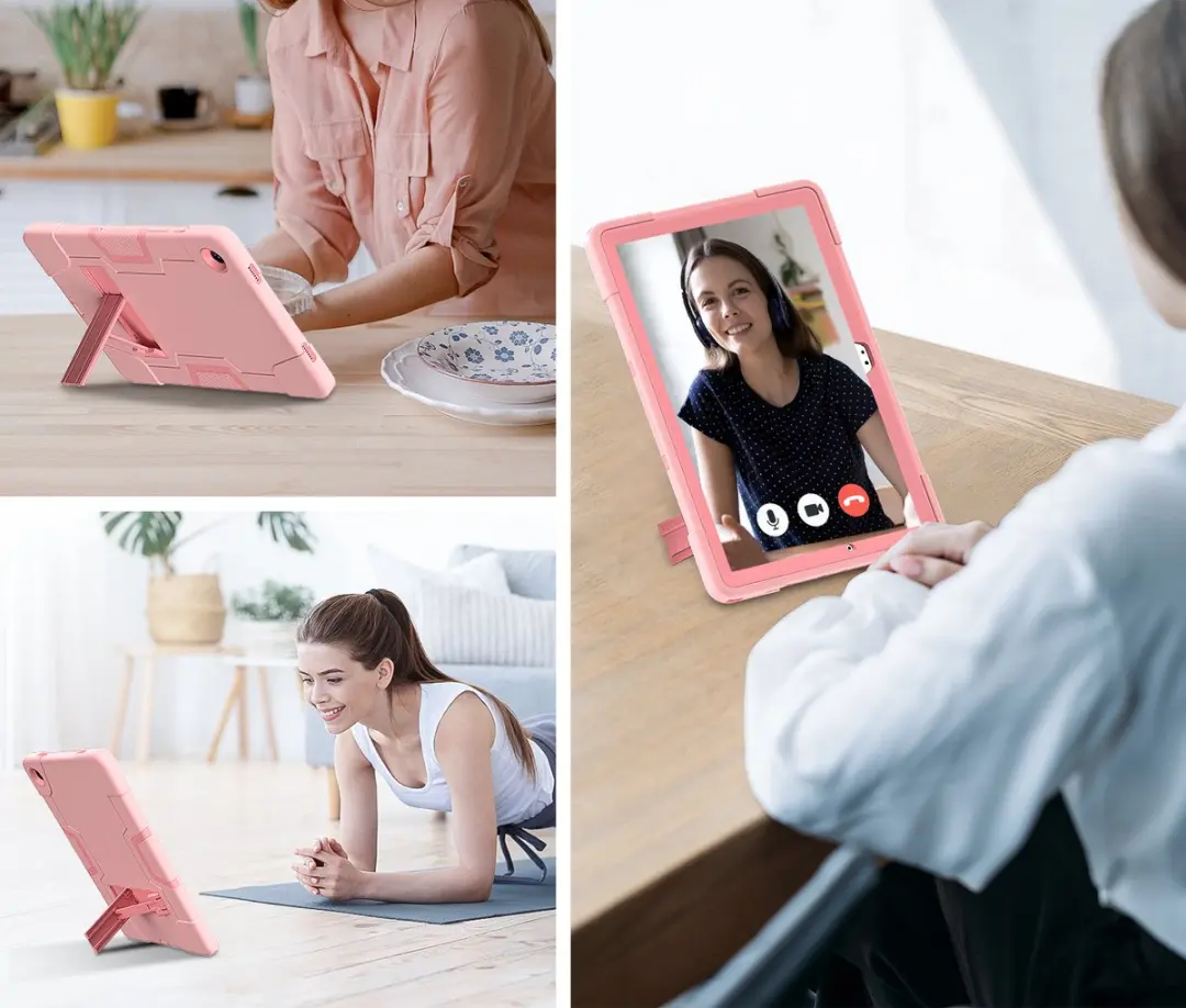 Fonu.nl Hoes Samsung Galaxy Tab A9/A11 Plus 11 Inch - Roze