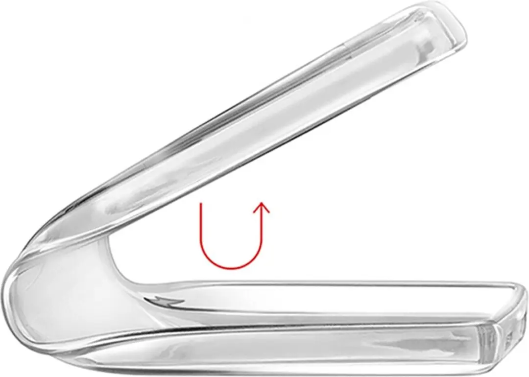 Fonu Flexibel Telefoonhoesje Oppo Reno12 - Transparant - 11797