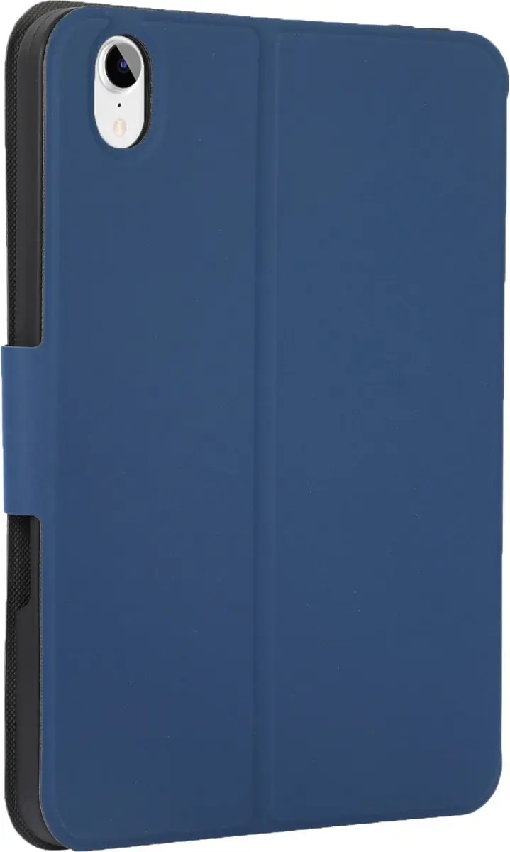 Fonu Trifold Bookcase iPad Mini 7/6 Hoes - Donkerblauw - MPN 7986