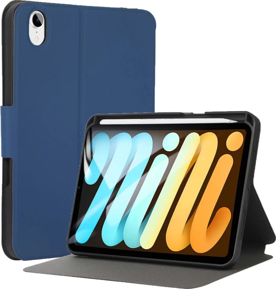 Fonu Trifold Bookcase iPad Mini 7/6 Hoes