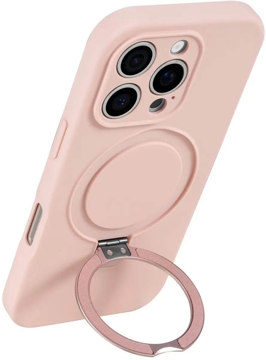 Fonu iPhone 16 Pro Max Hoesje - MagSafe Roze