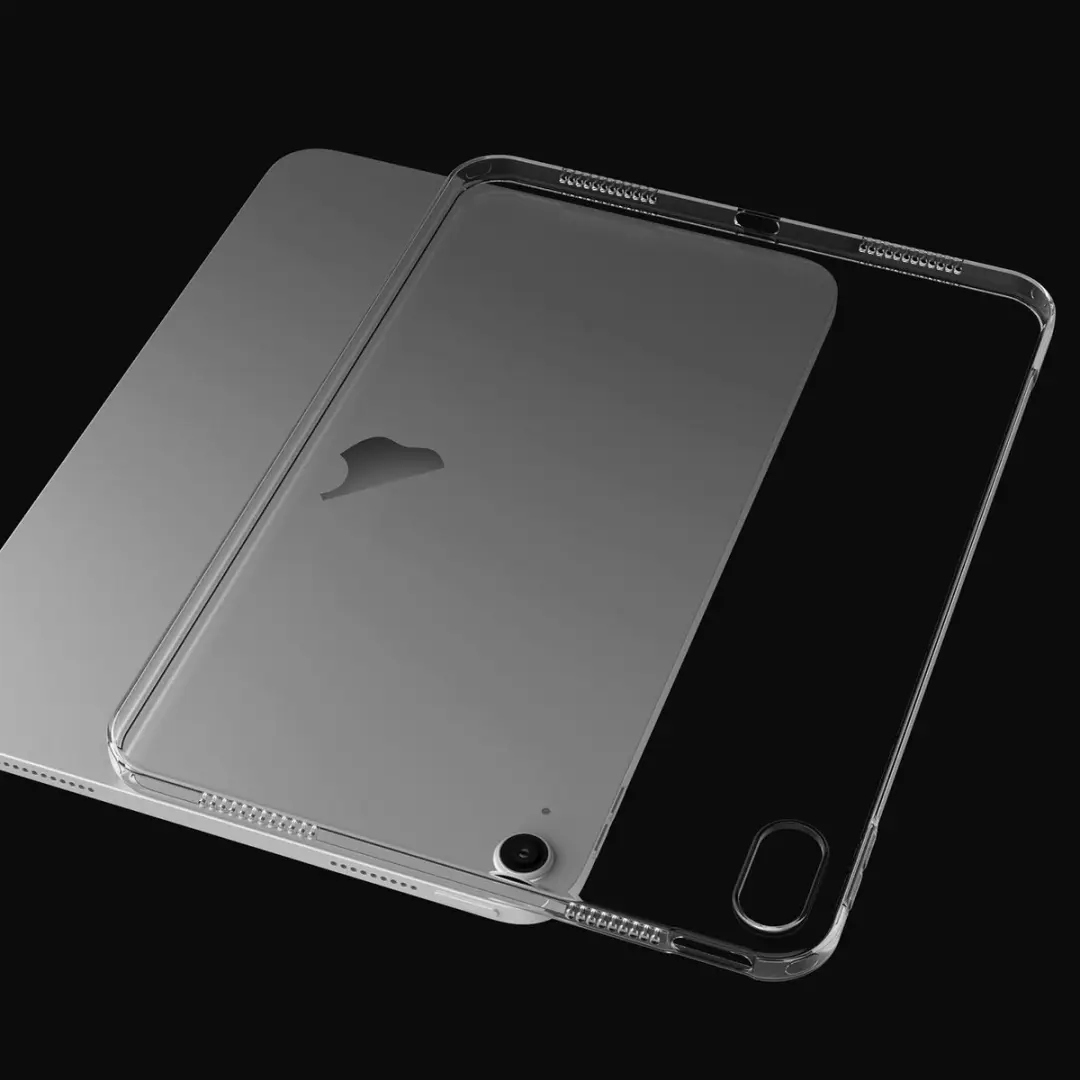 Fonu Hoes Apple Air 13 inch Siliconen Backcase - Transparant
