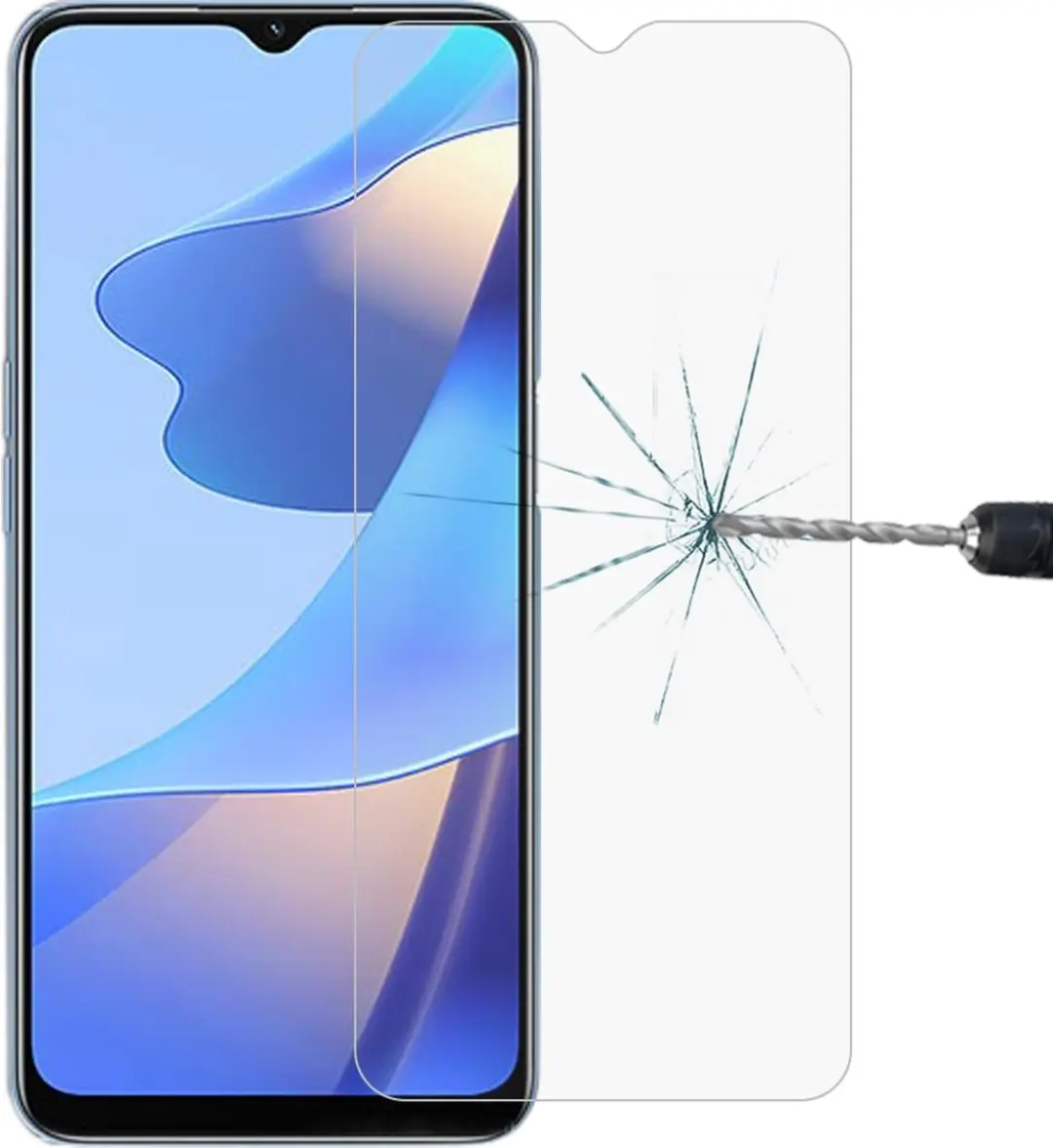 Fonu.nl Oppo A15 Schermprotector - Beschermglas