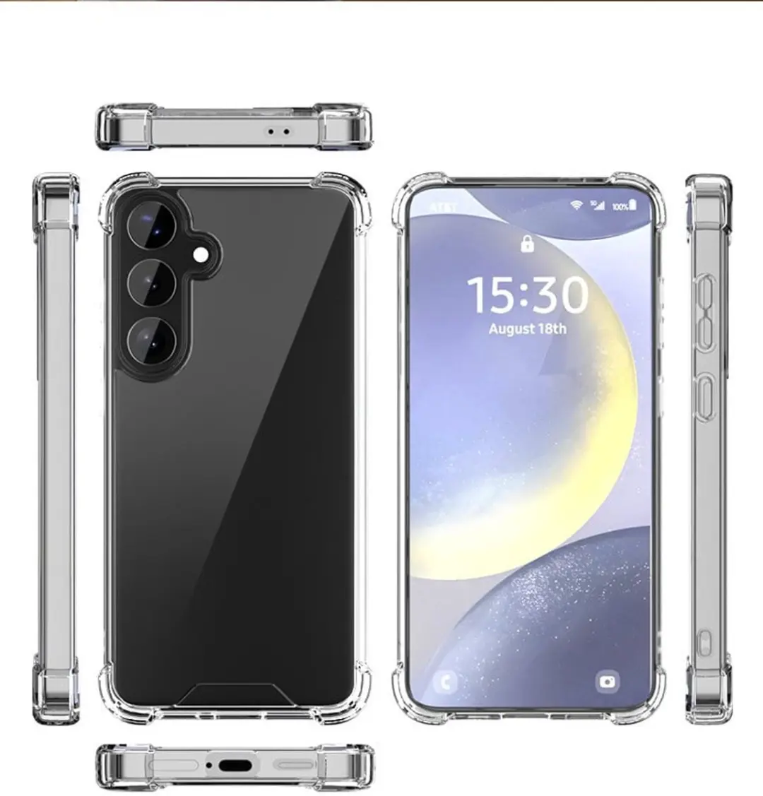 Fonu Samsung Galaxy S26 Hoesje Transparant - Anti-shock
