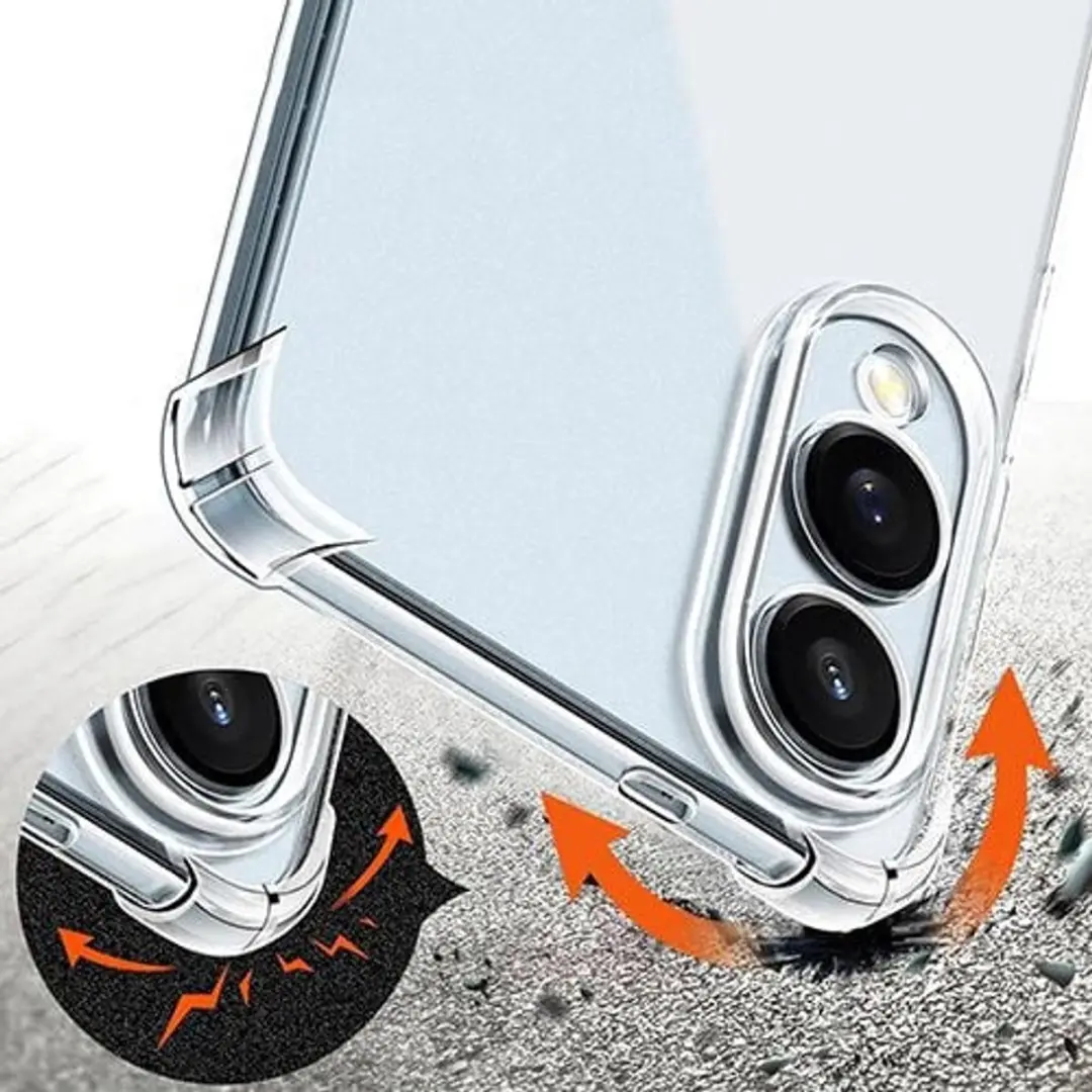 Fonu Transparant Telefoonhoesje Samsung Galaxy S25 Edge - 13324
