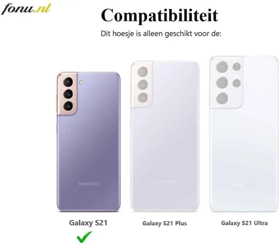 Fonu Premium Fullcover Screenprotector Samsung Galaxy S21