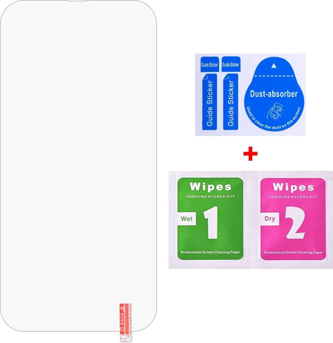 Fonu Tempered Glass iPhone 14 Schermbeschermer