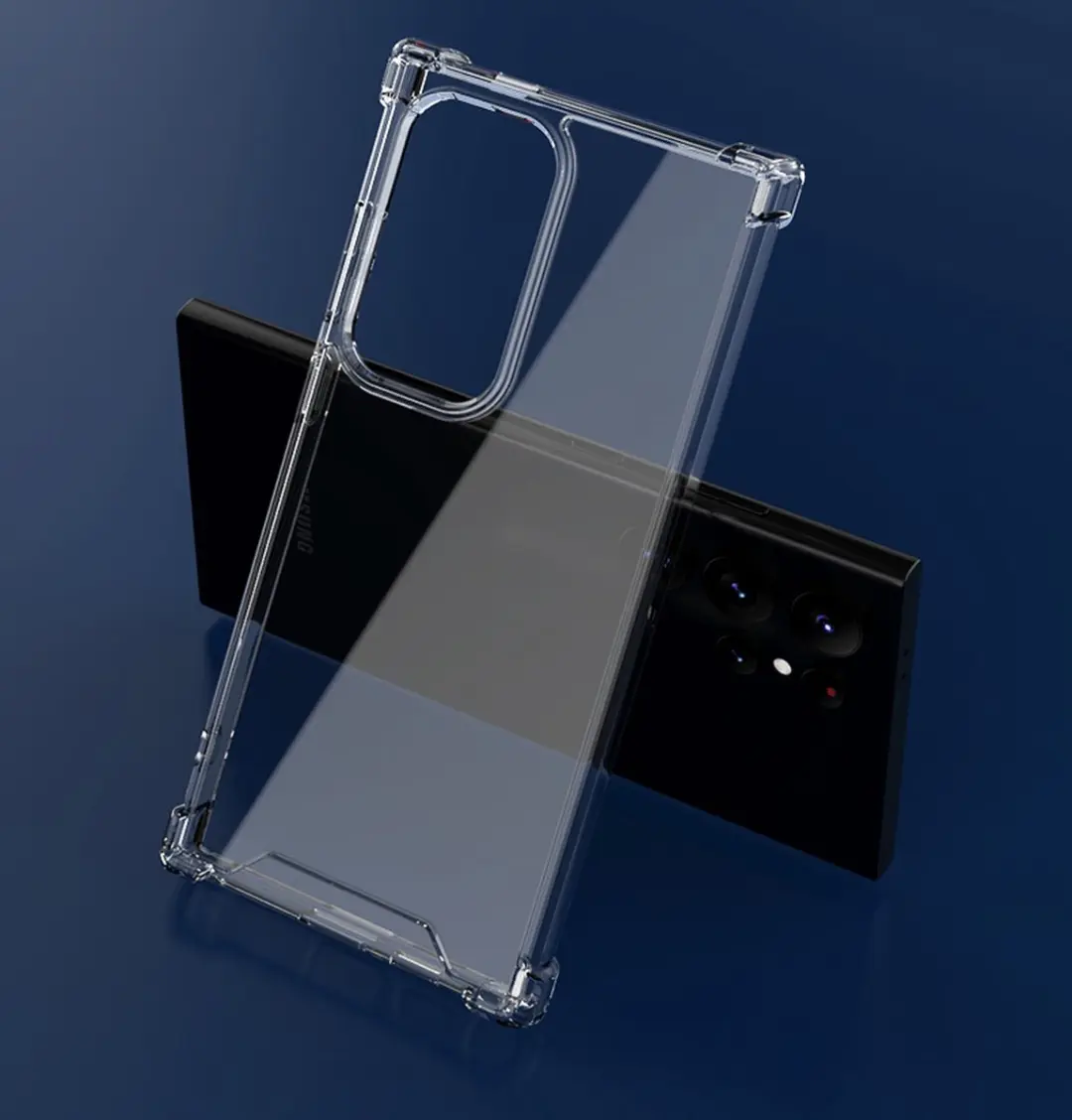 Fonu Stevig Transparant Hoesje Samsung Galaxy S24 Ultra - 11098