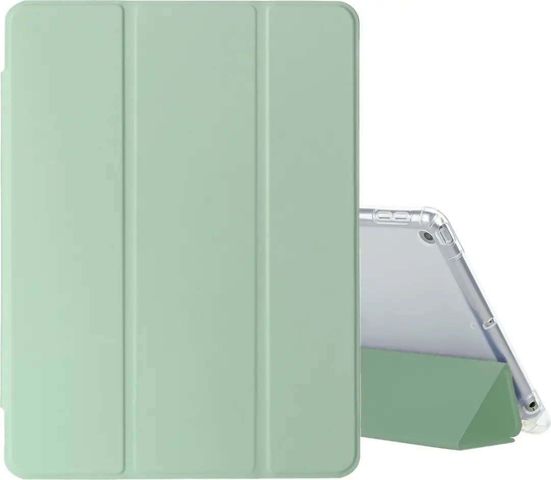 Fonu Shockproof Bookcase Hoes iPad 9.7 2017/2018 - Lichtgroen