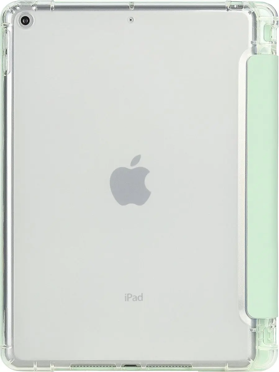 Fonu Shockproof Bookcase Hoes iPad 9.7 2017/2018 - Lichtgroen