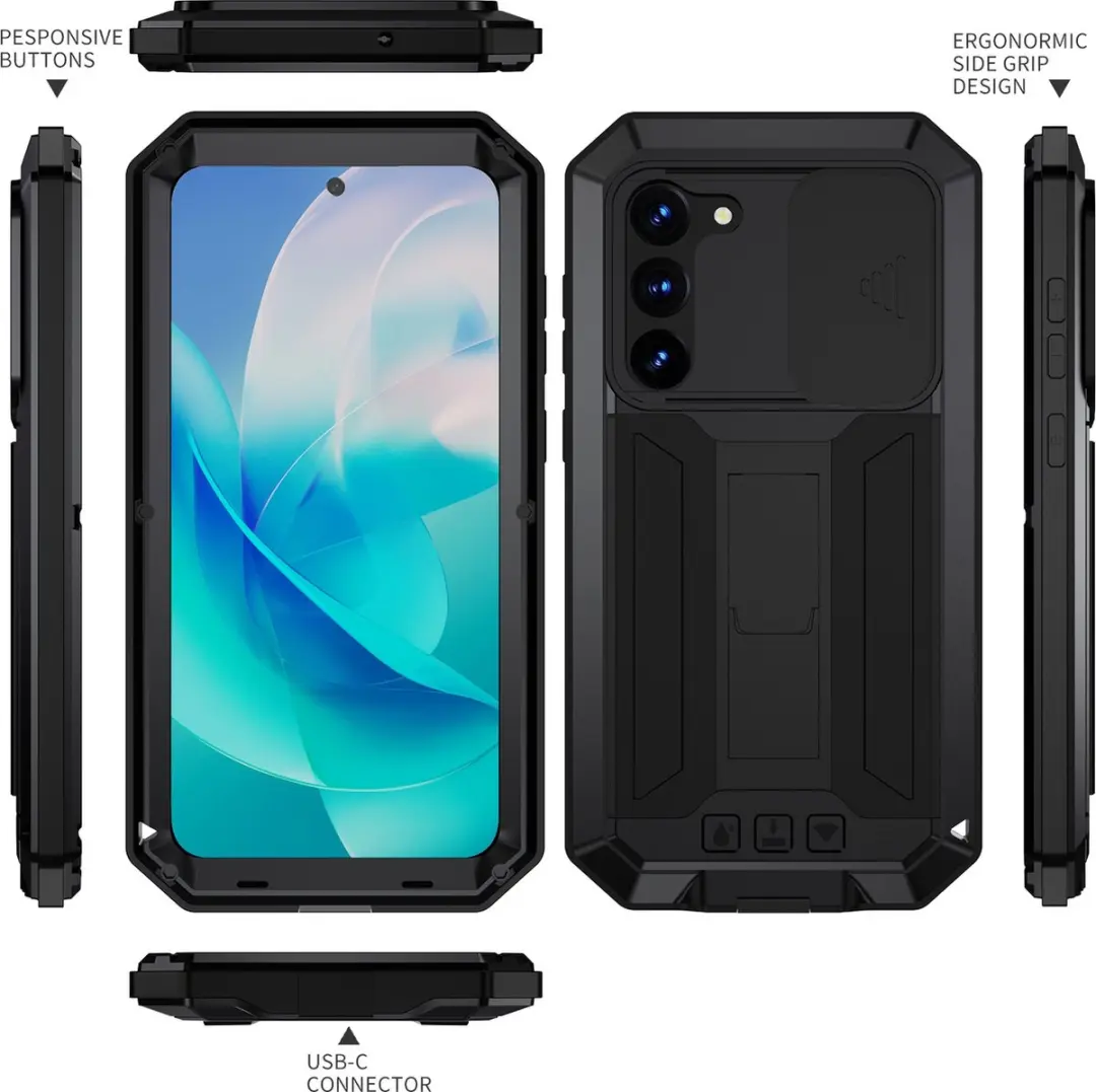 Fonu.nl Samsung Galaxy S23 Stofdicht Hoesje - Zwart