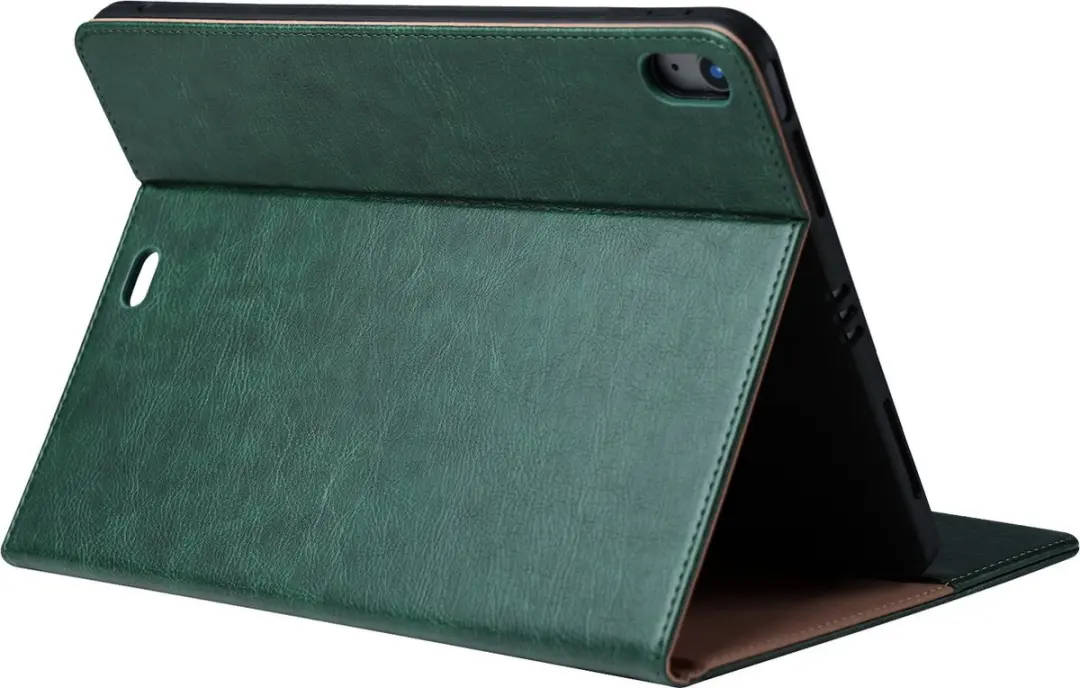 Fonu.nl iPad 10/11 Hoes Leer 10.9" - Groen