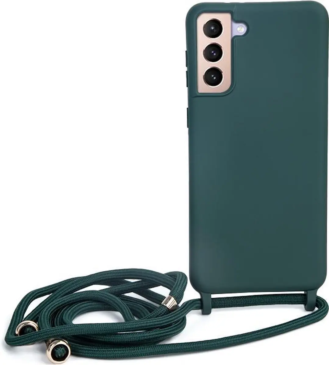 Fonu Siliconen Hoesje Samsung Galaxy S21 Plus - Groen
