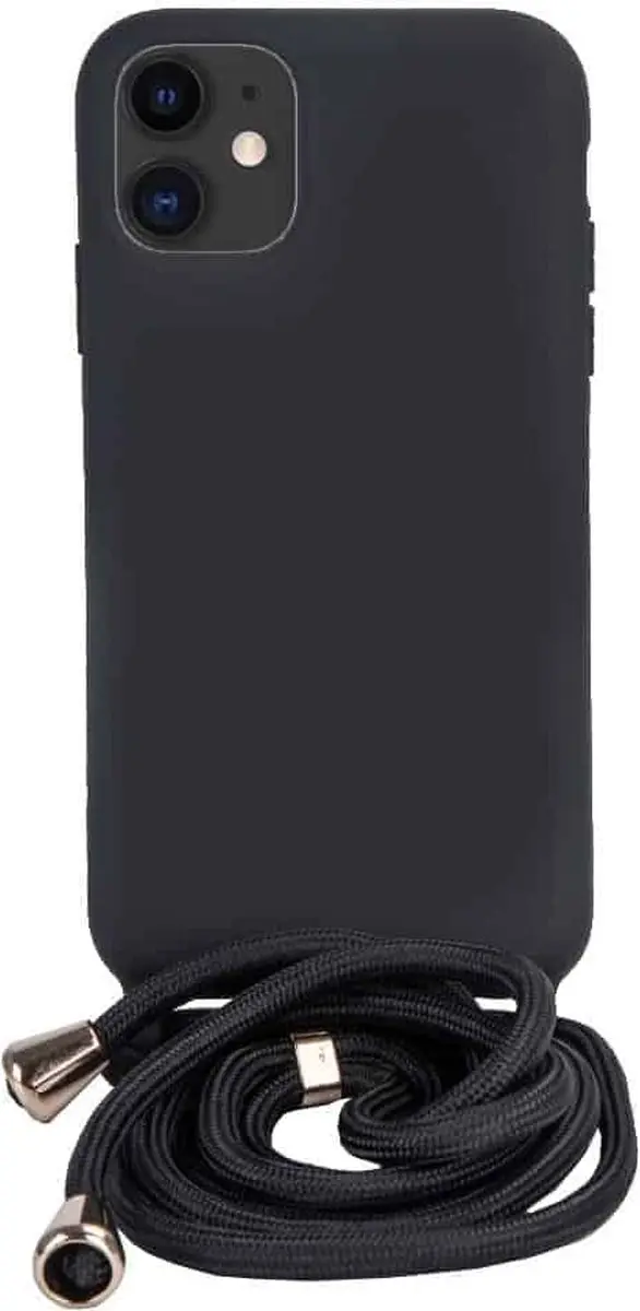 Fonu Siliconen Backcase Hoesje iPhone 11 - Zwart