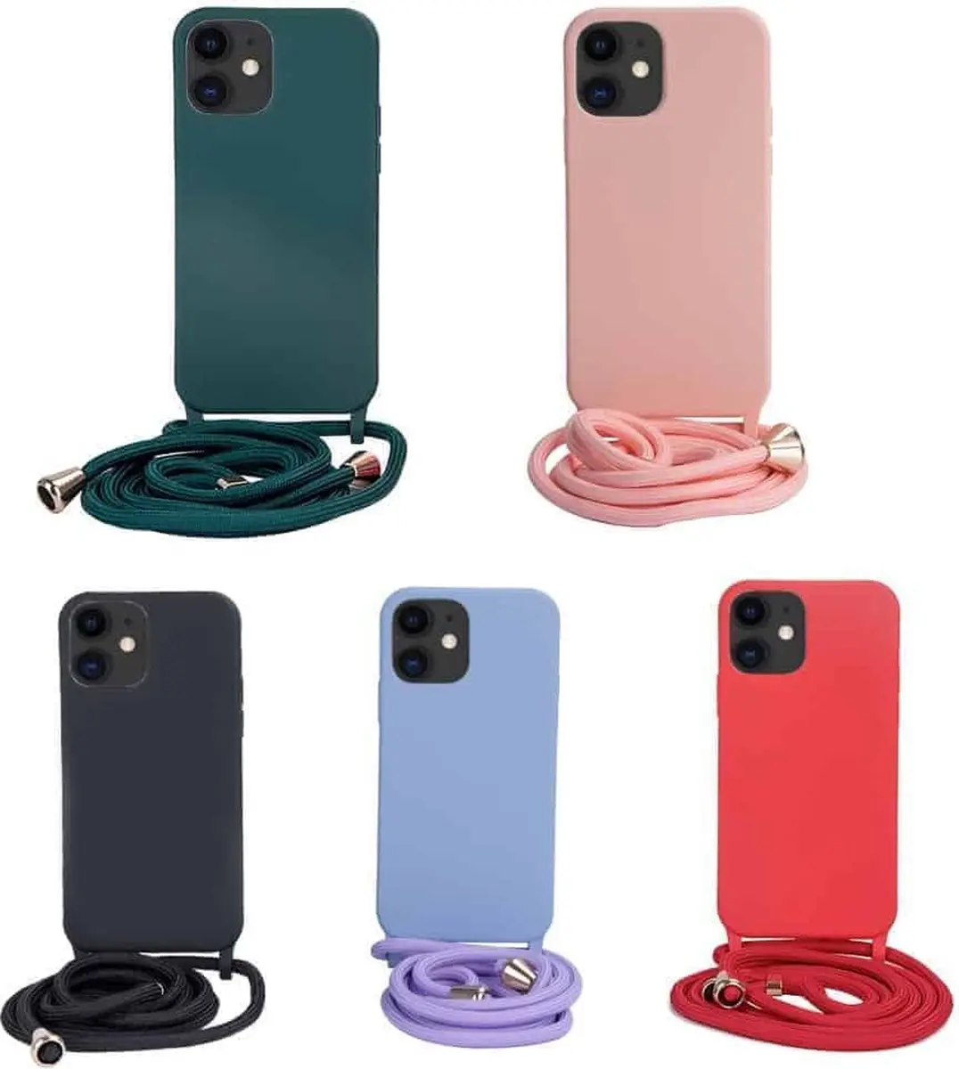 Fonu Siliconen Backcase Hoesje iPhone 11 - Zwart