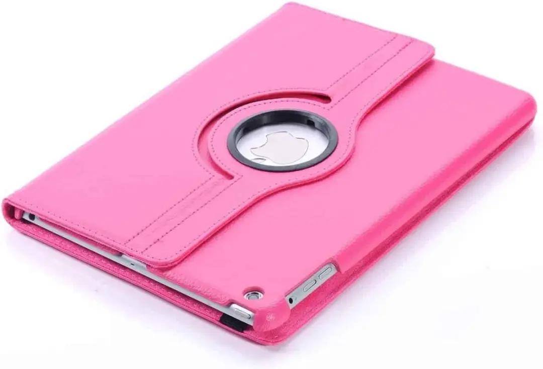 Fonu.nl iPad Air 1 Hoes 9.7" 360° Draaibaar - Donkerroze