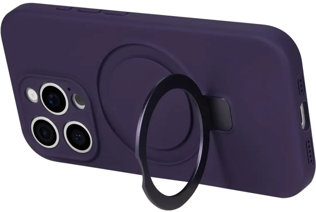 Fonu iPhone 16 Pro Hoesje - MagSafe - Paars