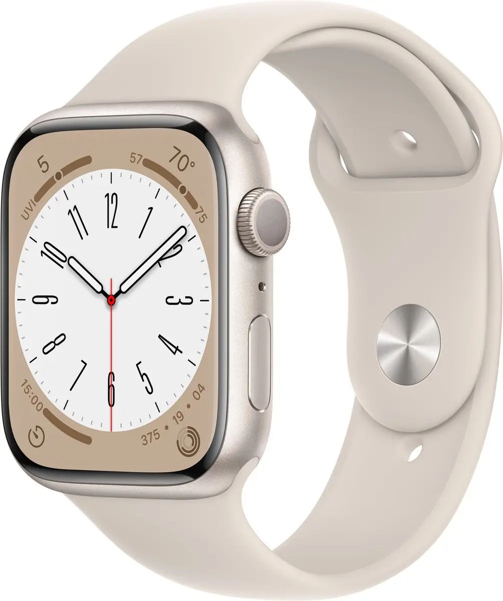 Apple Watch Series 8 41mm - Sterrenlicht Aluminium