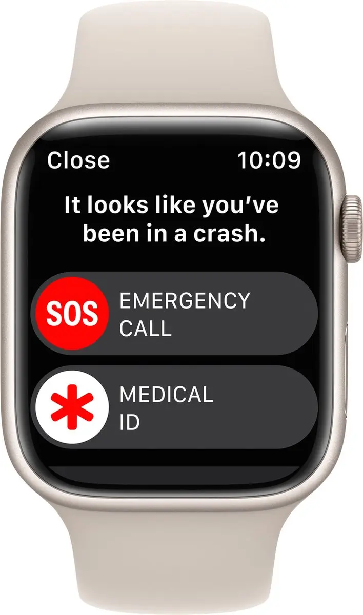 Apple Watch Series 8 41mm - Sterrenlicht Aluminium