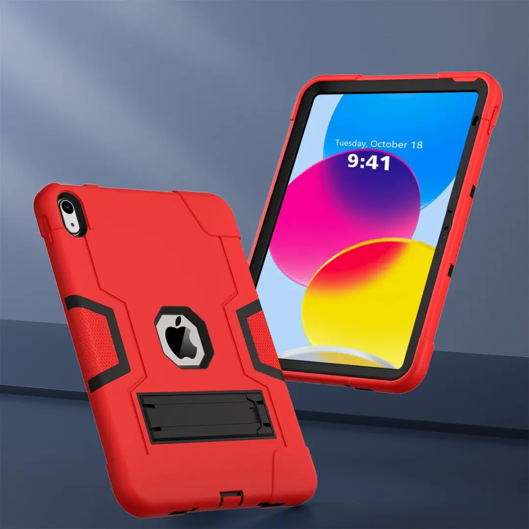 Fonu.nl iPad 10/11 Shockproof Hoes - 10.9" Rood
